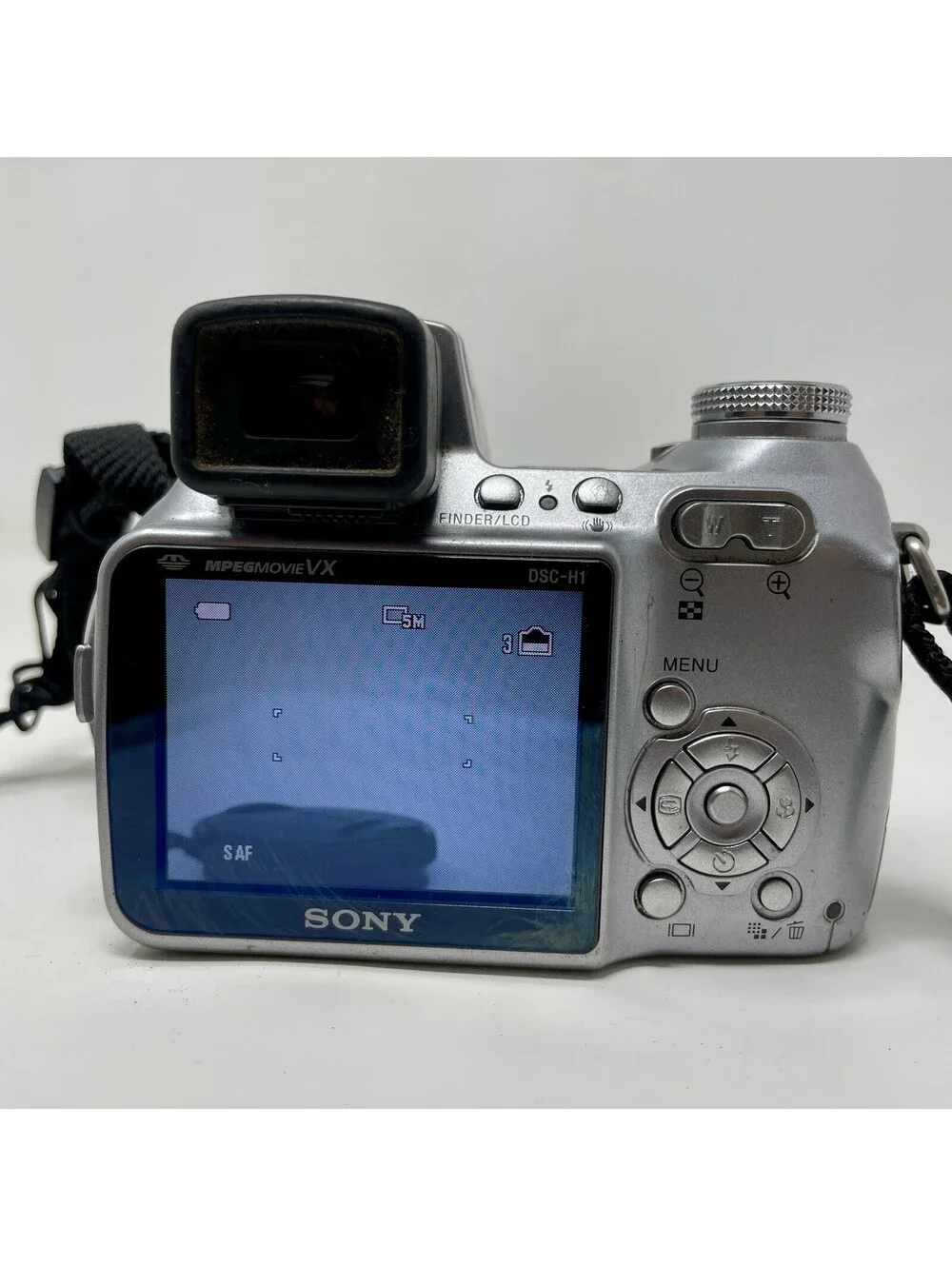 Sony Cyber Shot Camera DSC-H1 12X Optical Zoom 5.1 MP - Clean. No SD Card